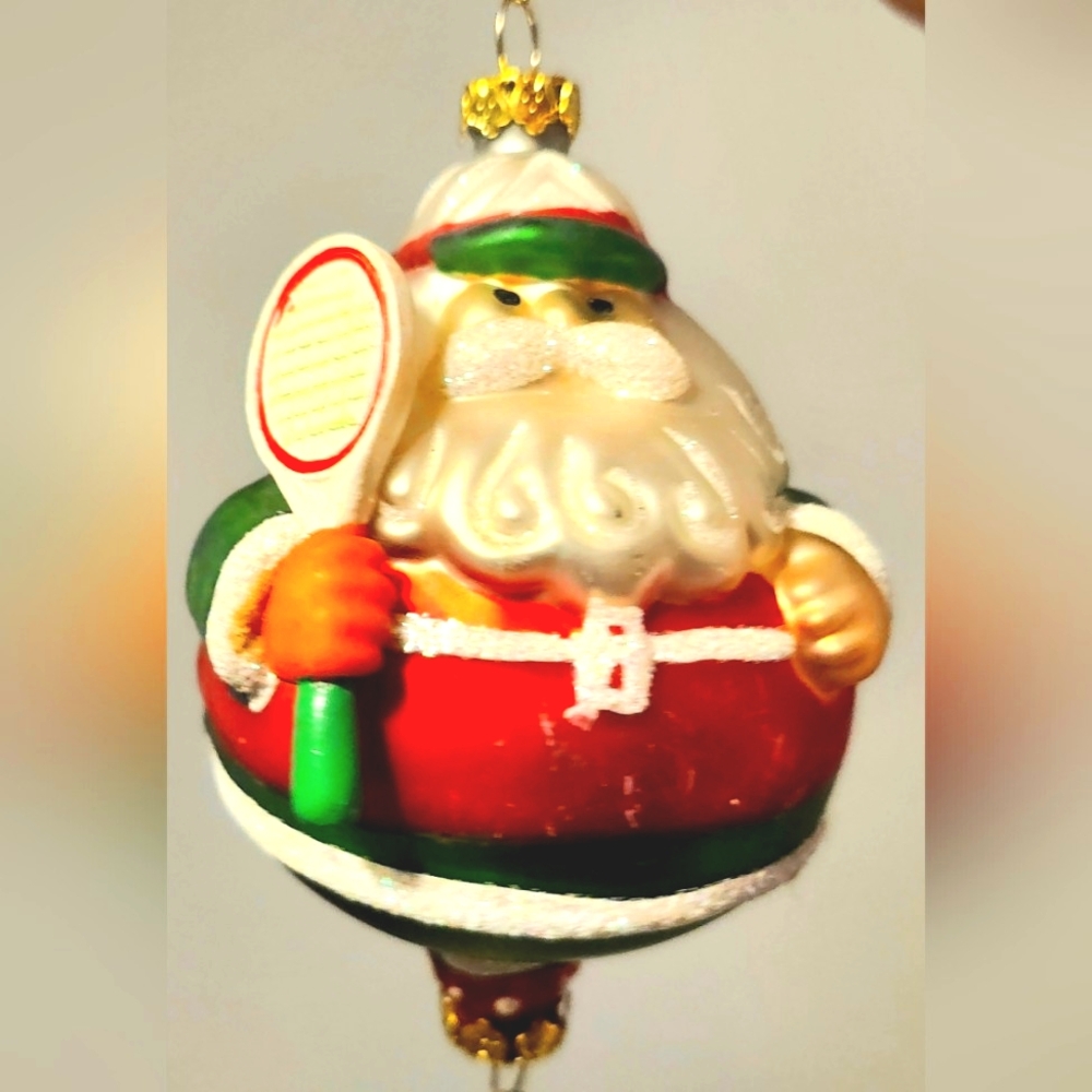 3 Blown Glass Christmas Tree Ornaments - Picture 5 of 11